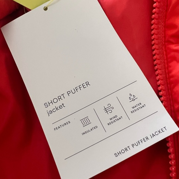 Bright Red Puffer Jacket - Picture 6 of 9